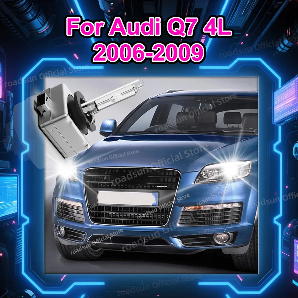 

12 В 35 Вт HID лампа ксеноновая фара для Audi Q7 4L 2006 2007 2008 2009