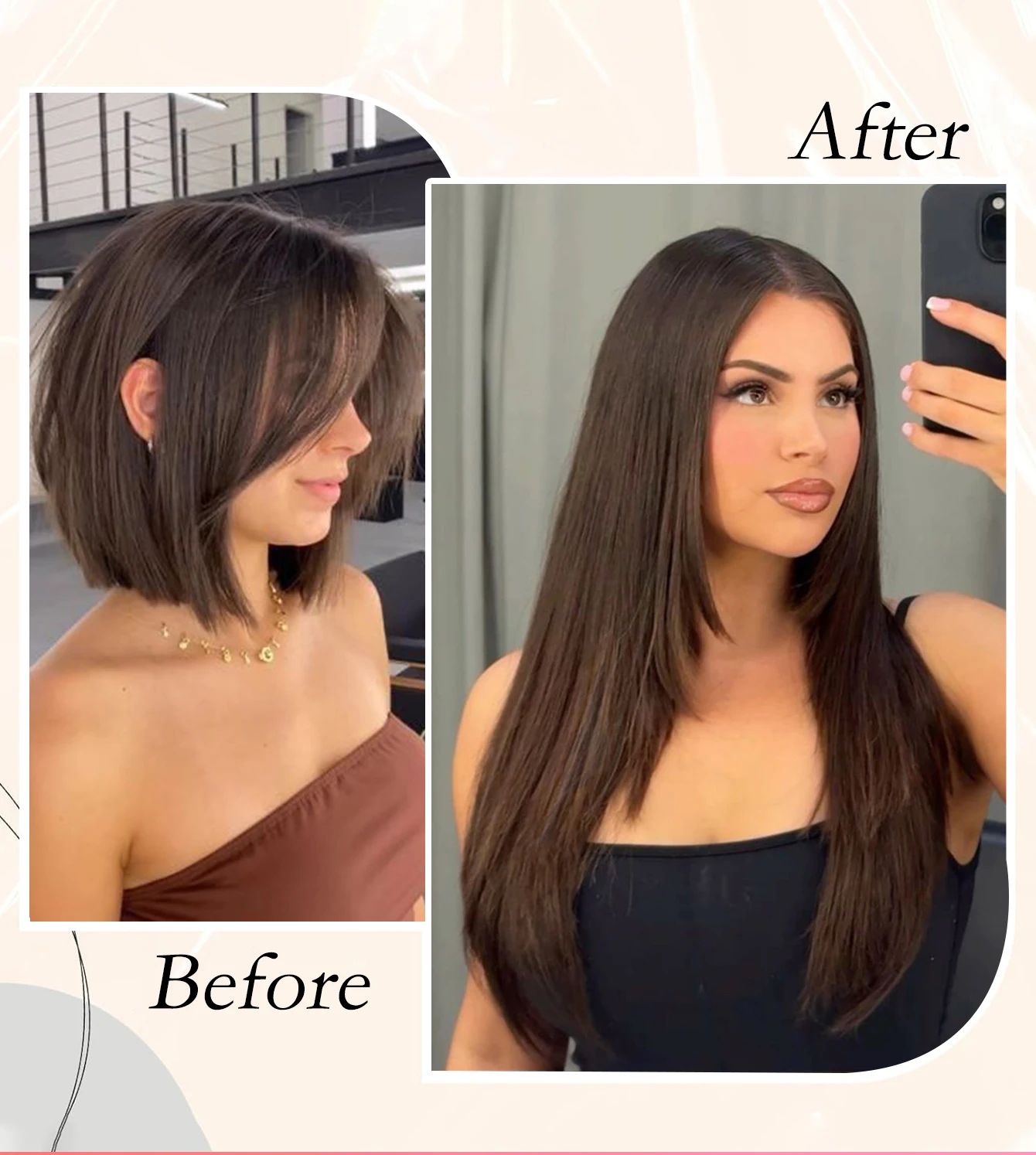 100% レミーテープでヘアエクステンション人毛本物の自然なブラジリアンヘアストレートシームレススキン横糸女性のためのダークブラウン