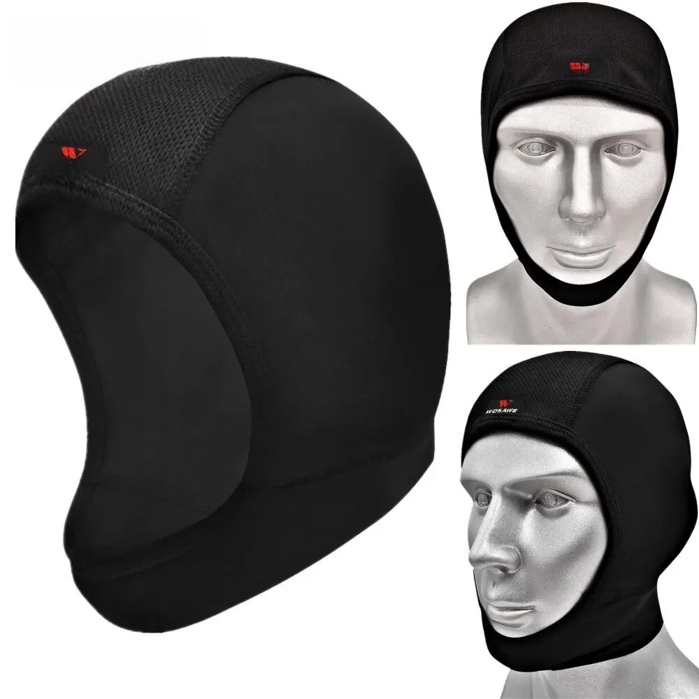 AliExpress WOSAWE Unisex Motorcycle Balaclava Bike Chin Cover Quick Dry Breathable Cycling Motocross Helmets Inner Lining Hat Headgear