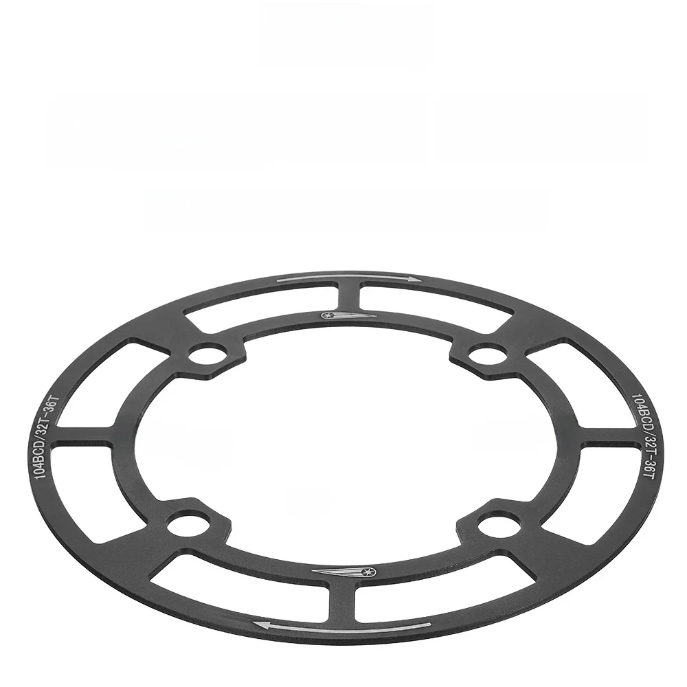 AliExpress VXM Bike 104BCD 32/34/36/38/40/42T Crank Star Ring Protector aluminum Crankset Plate Guard Bicycle Single Disc Chainwheel Cover