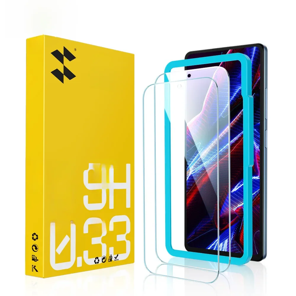 SmartDevil 2PCS Displayschutzfolie für Xiaomi 14 13T Redmi Note 13 Pro HD gehärtetes Glas für Redmi