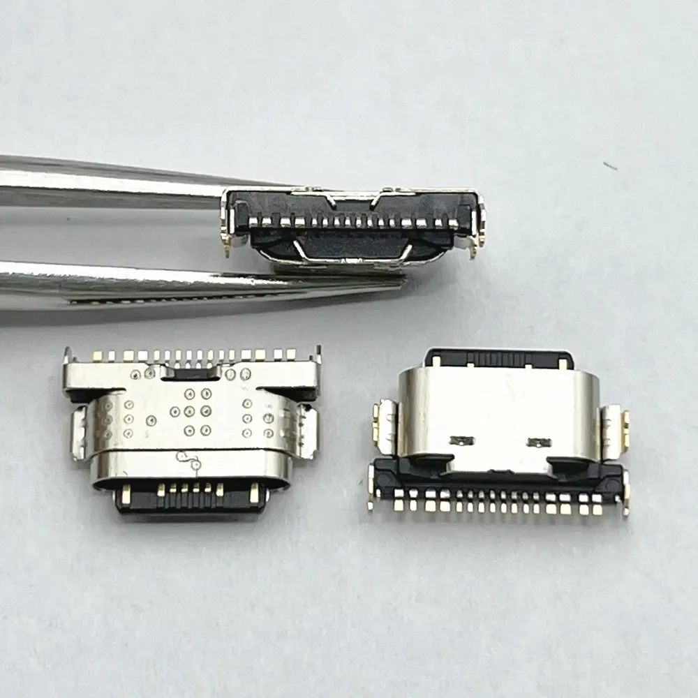 5-100szt Typ C USB Dla Vivo S12 Y32 Y33s Y55s Y74s Y76s Y77 iqoo U5 Złącze ładowania USB Gniazdo portu ładowania Wtyczka gniazda dokującego — zdjęcie 2