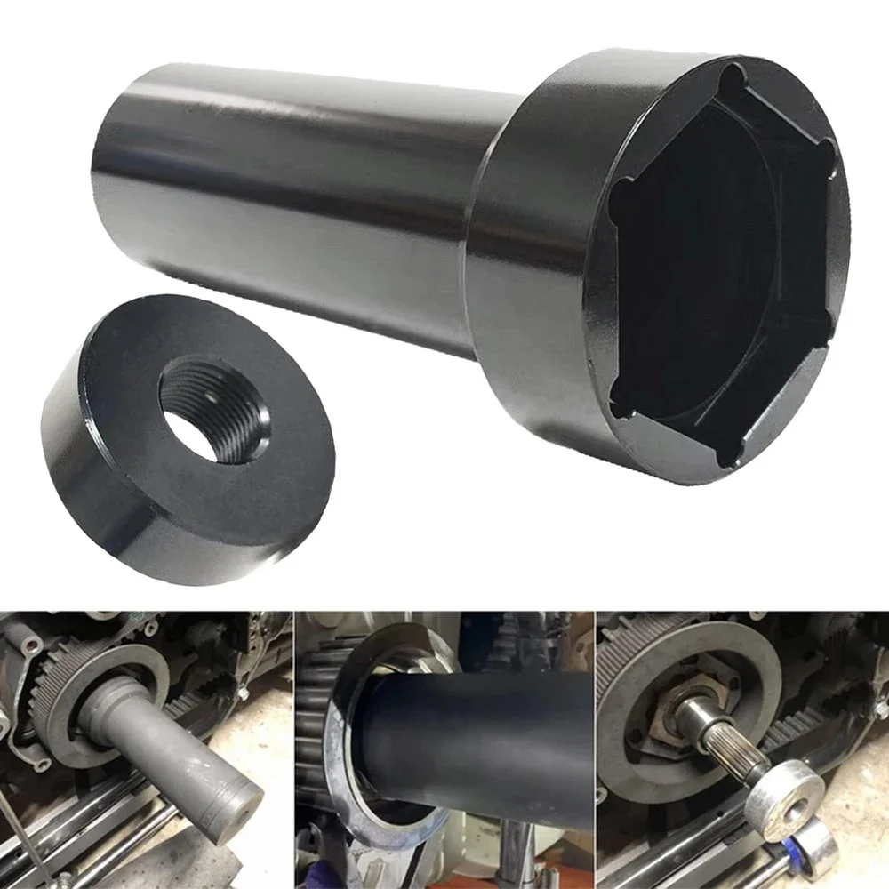 Do Harley Dyna Twin Cam Narzędzie do klucza do zębatki wału głównego 2 1/4 "Nakrętka zabezpieczająca koło pasowe — zdjęcie 2