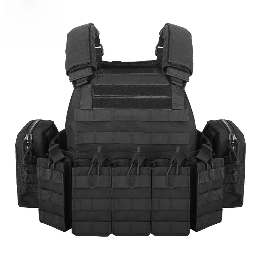 Yakeda Camouflage Amfibisch Trainingsvest, Outdoor Cs Trainingsvest - afbeelding 2