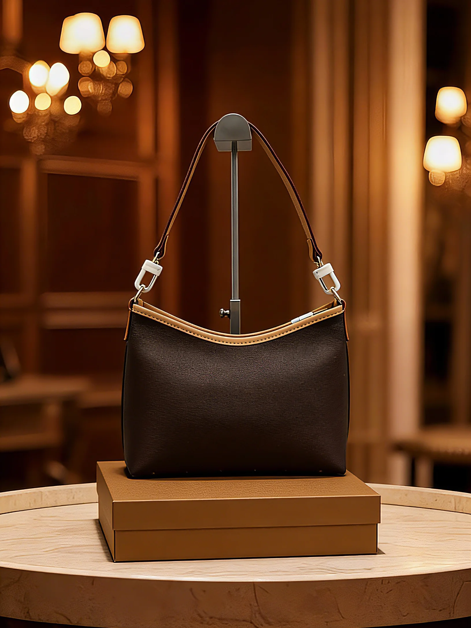 

2026 New Style Fashionable and Versatile Women's Single Shoulder Crossbody Bag High-end Handbag For Shoulder Carry 25*22cm