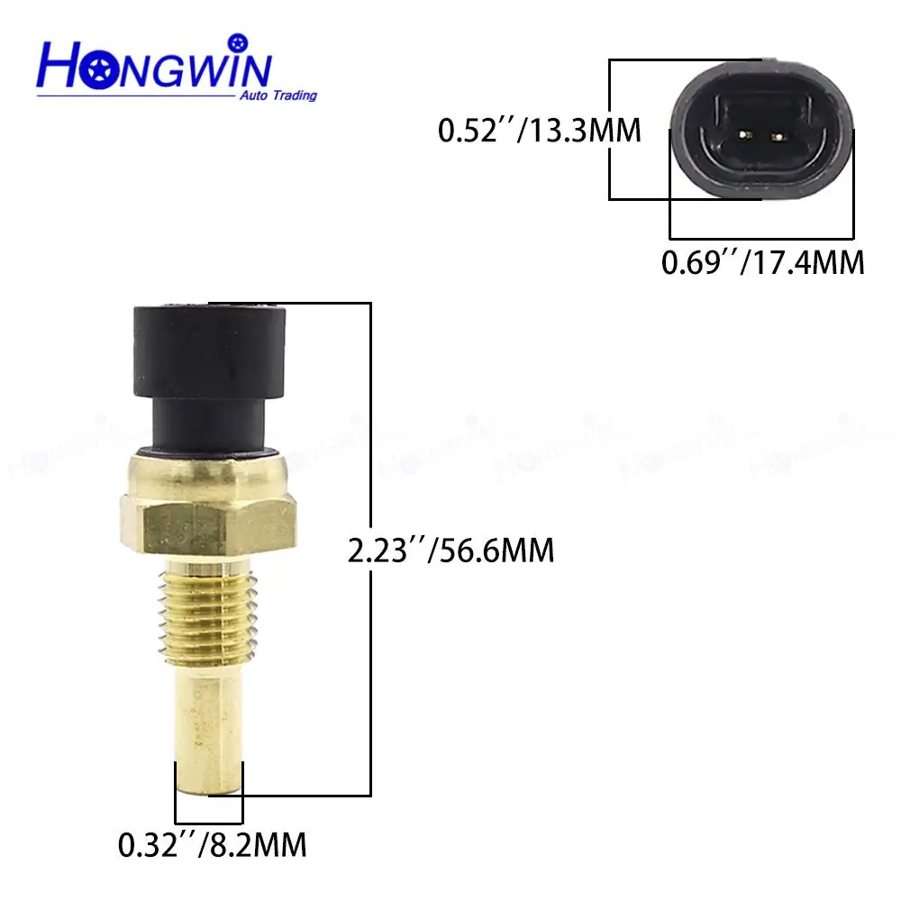 12608814 Water Temperature Sensor & Wire Connector For Buick Lucerne Rainier Cadillac Escalade Chevrolet Avalanche 8153693050