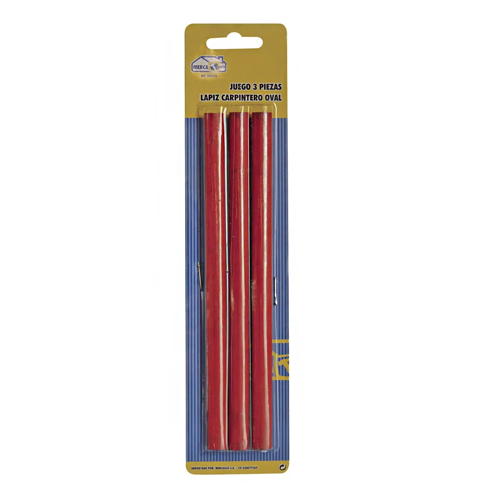 Oval carpenter pencil 3 units