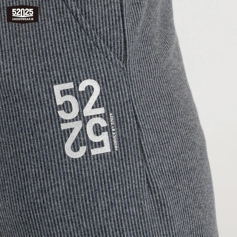 52025 Biologische Katoenen Shorts Vrijetijdslounge Broek Home Shorts Strepen Katoenen Pyjama Broek Voor Thuis Short Heren Pyjama Shorts