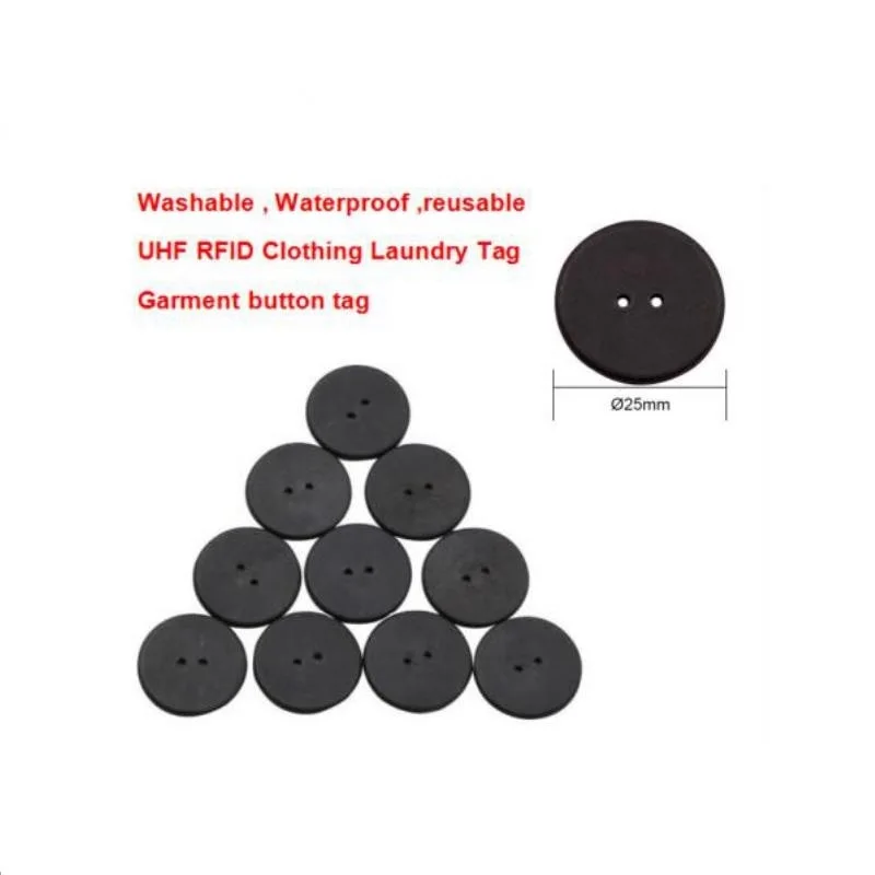 300 Times Washing 180 Degree High Temperature Resistance Soft Uhf Tag Laundry Textile Rfid Label