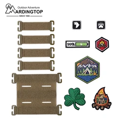 MARDINGTOP-Ensemble de 12 pièces, patchs + panneaux de brassage Molle