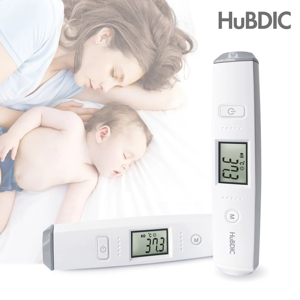 [Clearance Sale] Hubidic Non-Contact Infrared Thermometer Smartphone Interlocking Bluetooth Non-Contact Thermometer Baby Thermometer Home Newborn Hfs-800B