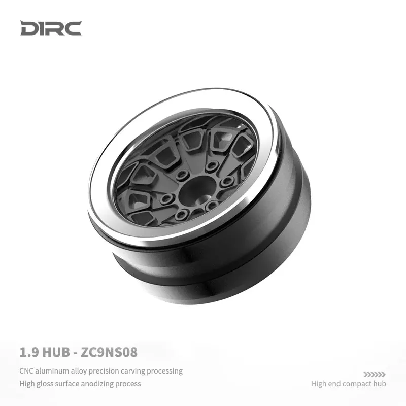 2023 Hotselling D1RC 1.9inch Metal Wheels For 1/10 1/8 RC Crawler TRX4 SCX10 iii