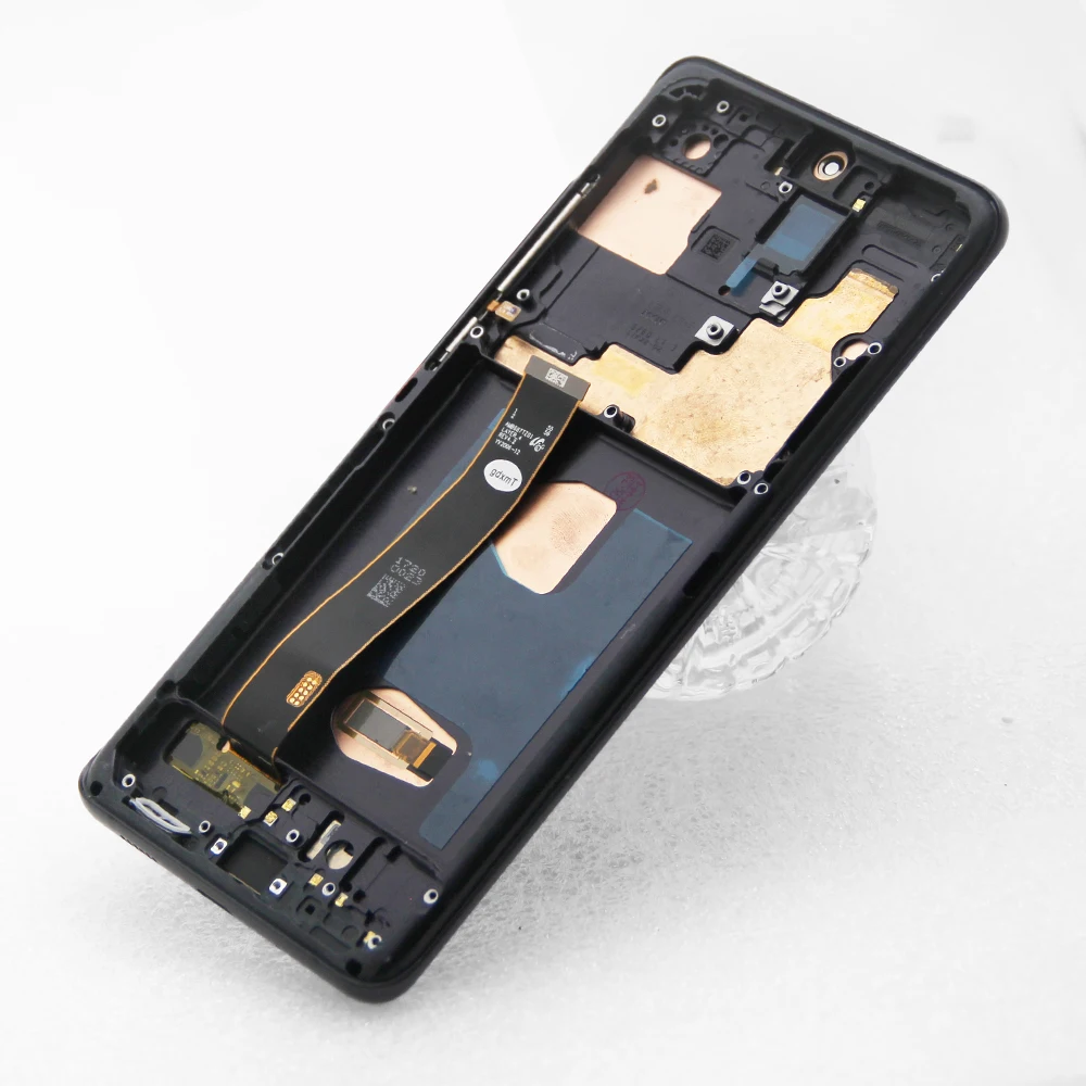 Imagem -05 - Samsung-amoled Lcd Display Touch Screen Digitizer Assembly Substituição S20 Ultra S20u G988 G988b ds 69