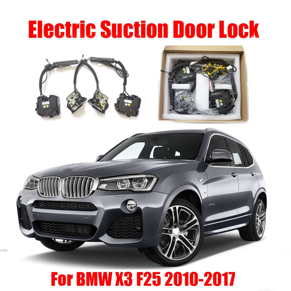 

For BMW X3 IX3 F25/G01/G08 2010-2024 Car Electric Suction Door Power-assisted Closing Door Soft-close Function
