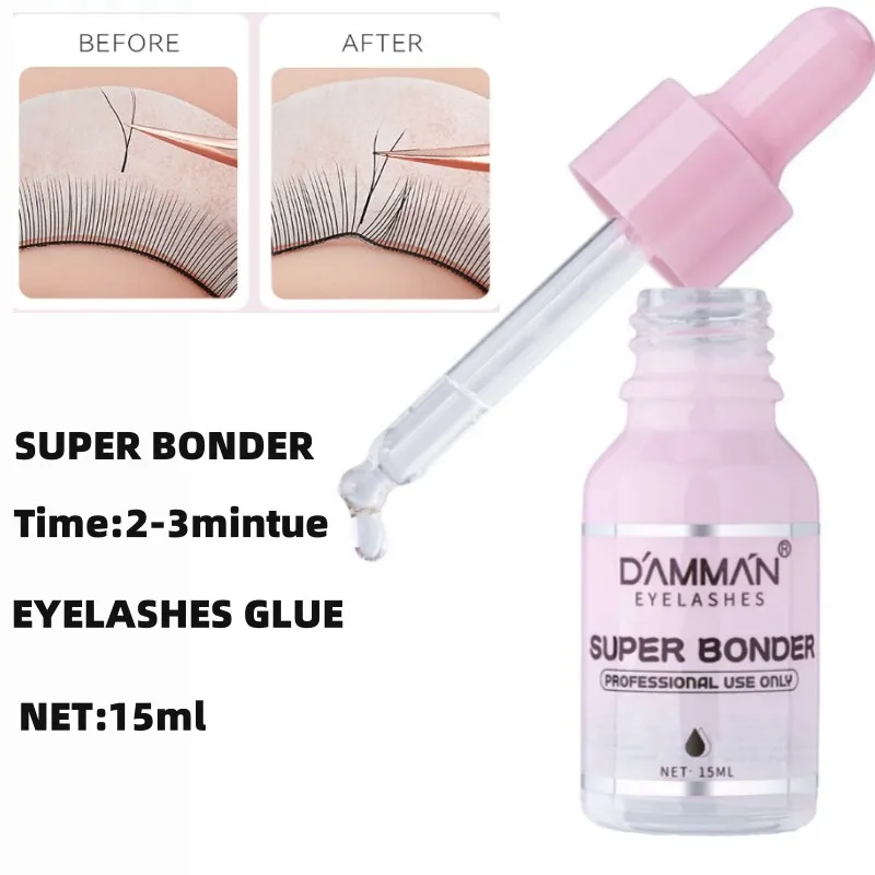 

Damman 15ml New Lashes Super Bonder For Eyelash Extension Grafting Eyelash Waterproof Quick Drying Long Lasting Makeup Wholesale