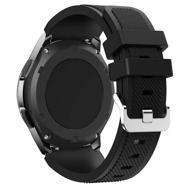 20mm 22mm Band for Samsung Galaxy Watch 6/4/Classic/5 pro/3/active 2 Gear s3/S2 silicone bracelet Huawei GT/2/GT2/3 Pro 4 strap