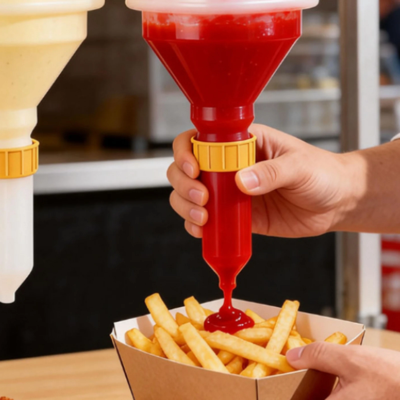 3,5-Liter-Saucenflasche, Quets – Sauce Squeeze Bottle Bewertung und Preis