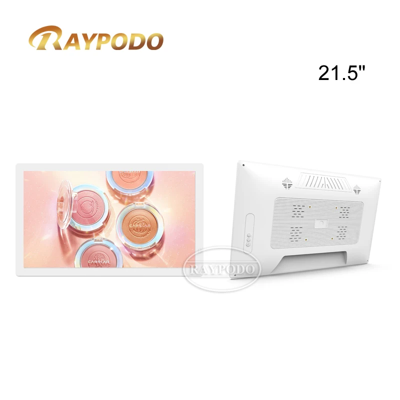 Raypodo 21.5 inch Touchscreen Monitor Rockchip RK3568 Android 11 Digital Signage Display Wifi