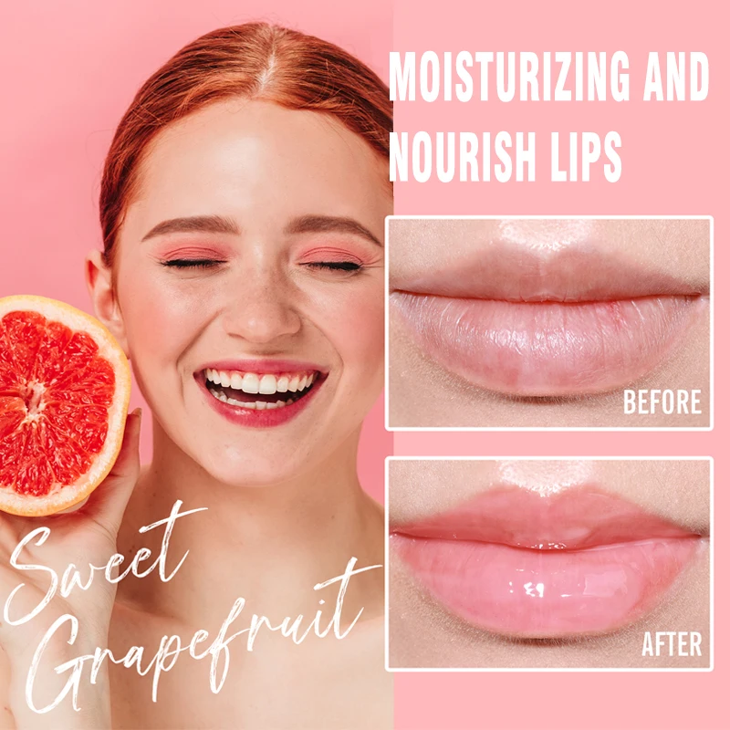 Creme labial e hidratante de squalane, bálsamo labial com vitamina E para lábios secos e escamosos, tratamento labial suavizante, máscara labial para dormir