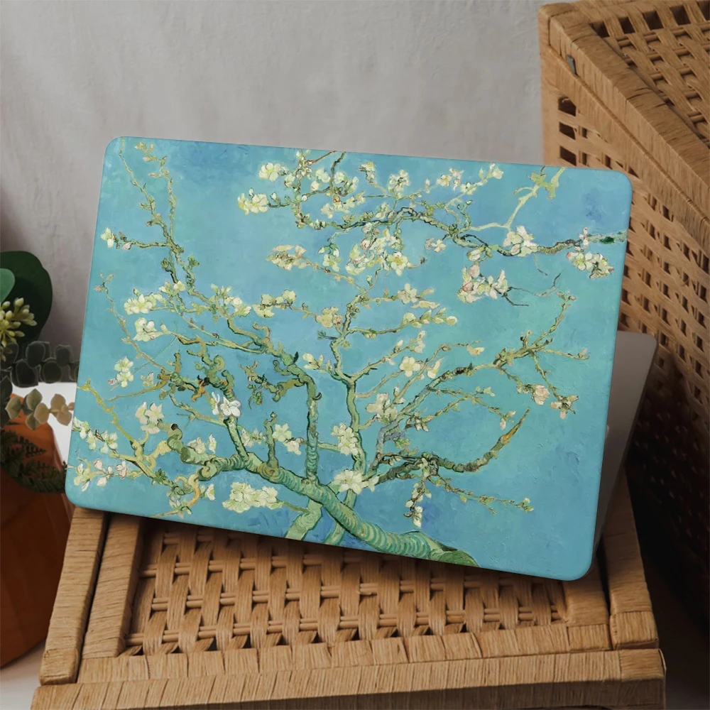 Imagem -04 - Famosa Pintura de Plástico Rígido Case Compatível para Macbook Air Case Polegadas A2681 13 A2337 m1 m2 A2179 Pro 13 14 A2338 A2442 m1 2023