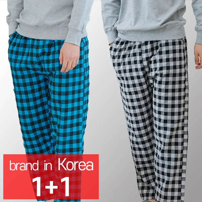 [CALL RA S](1+1 2 pieces) man's Ombre pajamas/Gray+Blue/comfortable // pajamas/night wear/sleepwear/couple pajamas