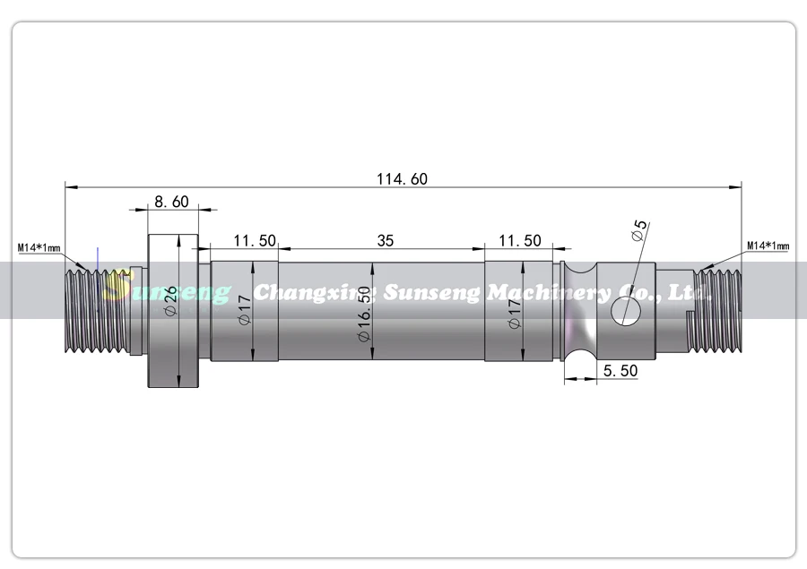 Lathe Spindle For SIEG C0-031 JET BD-3 Grizzly G0745 SOGI M1-100 Mr.Meister Compact 3 Lathe Spare Parts