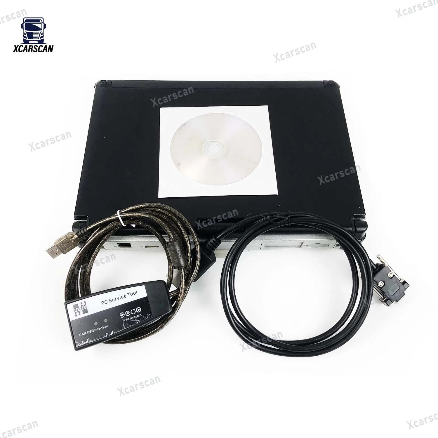 V4.99 for Yale Hyster PC Service Tool CAN USB Interface diagnostic cable Ifak forklift auto diagnositc tool and CFC2 laptop