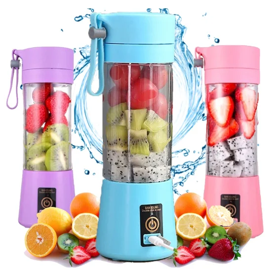 Mini Liquidificador 6 Lâminas Usb المحمولة إعادة تدوير هزة تأخذ أكواب عصير #2