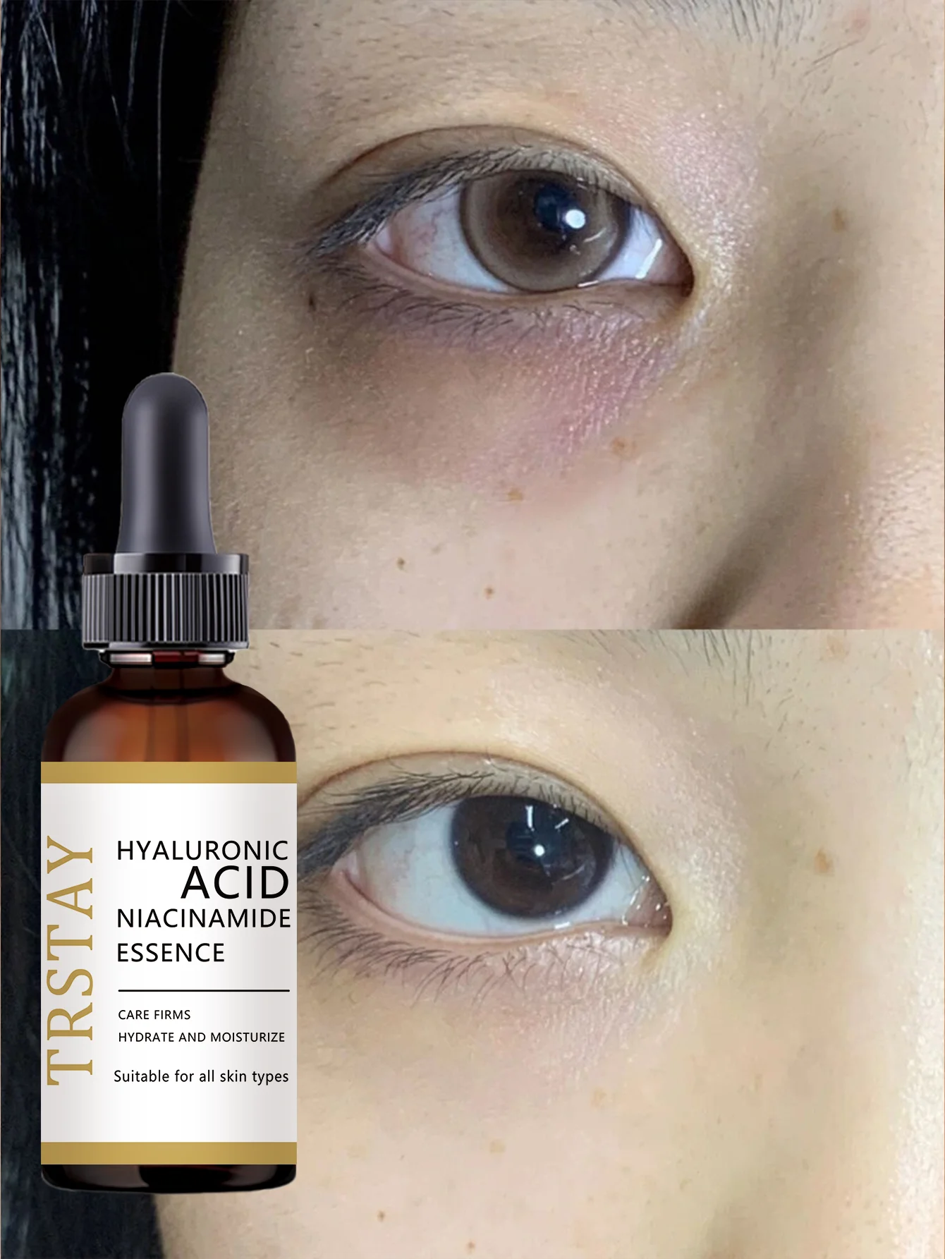 Moisturizing Glycerin Eye Oil for Brightening Hydration and Dark Circle Reduction with Natural Ingredients for Sensitive Skin Ca - Image 6