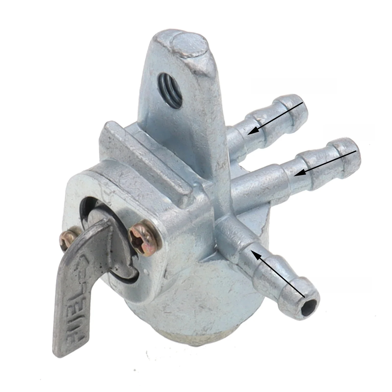 AliExpress NONE 3-Port Gas Fuel Valve Switch Petcock Tap Valve Switch For Motorcycle Dirt Bike ATV New