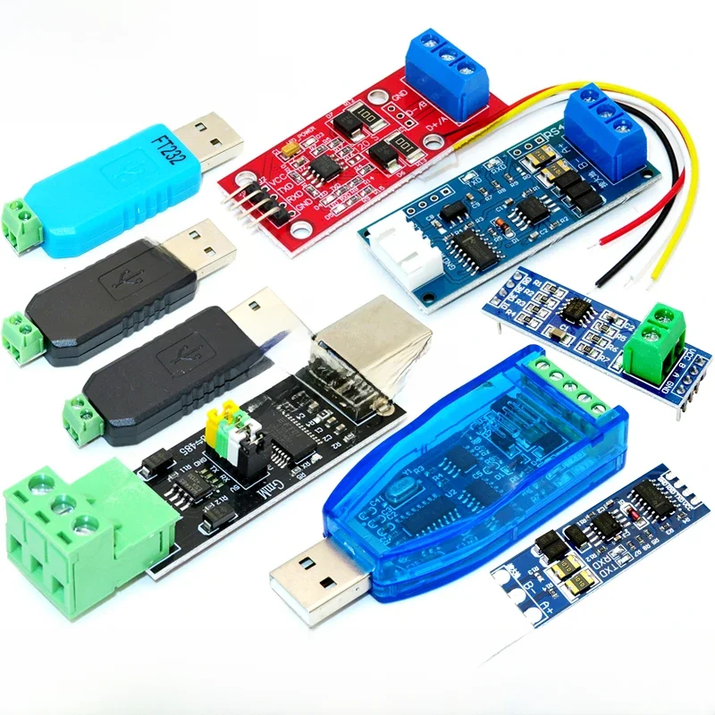 Module TTL tourner vers RS485, Module de contrôle de débit automatique, niveau UART série, Module d'alimentation à Conversion mutuelle 3.3V 5V