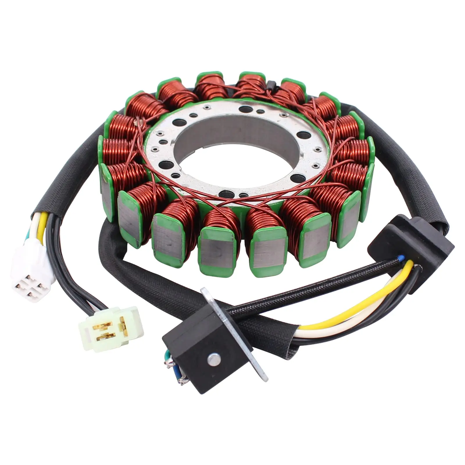 Stator RM23035-R00 32101-38F00 compatible with Arctic Cat 375 400 TBX 400 Suzuki LTA/LTF 400 Eiger 2002-2008