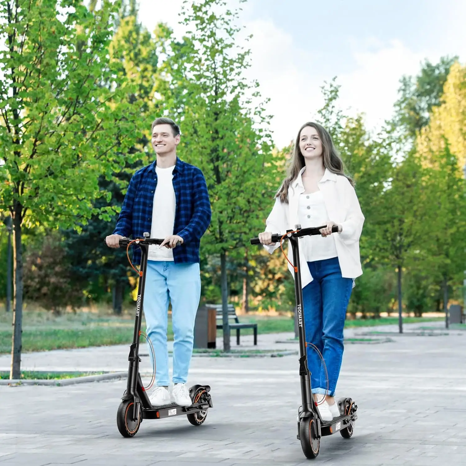 trottinette électrique todimart – vue détaillée