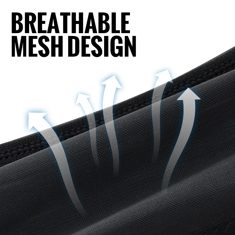 WRELS حزام الجري حزمة مراوح ملحقات الجري حقيبة خصر مرنة رفيعة قابلة للتنفس خفيفة الوزن مع عبوات فاني لزجاجة المياه #5