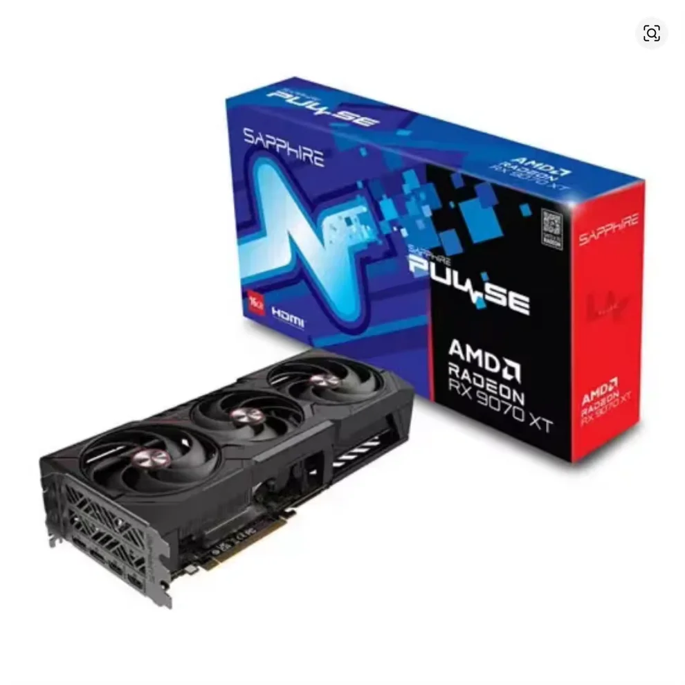 

Promotional Sales Sapphires Pulse Radeons RX 9070 XT Gaming 16GB GDDR6 PCI-Express Graphics Card