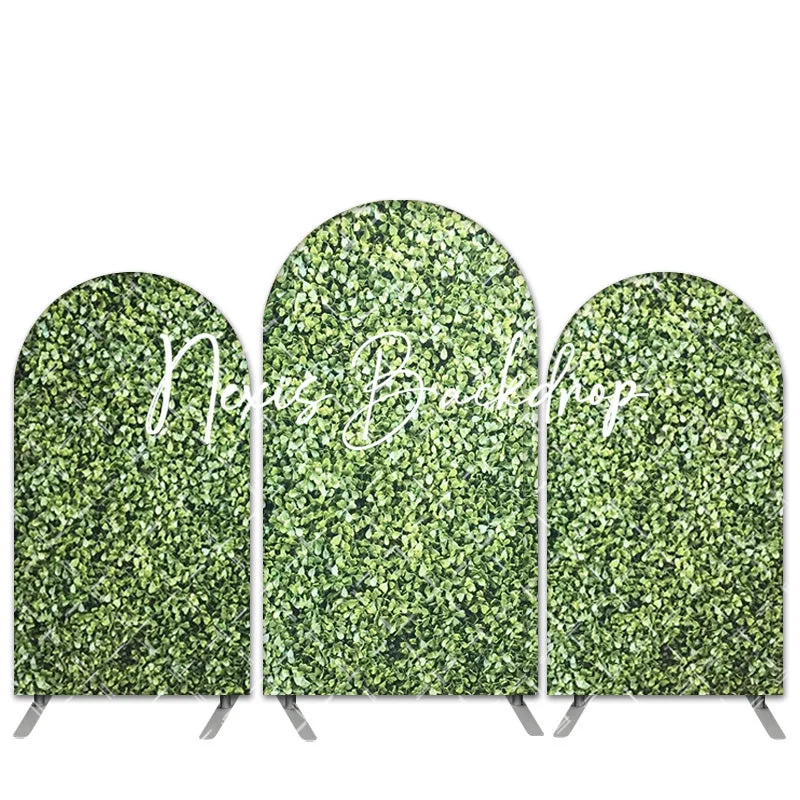 

Spring Greenery Leaves Grass Nature Arch Backdrop Background for Birthday Wedding Safari Baby Shower Garden Photo Party Decors