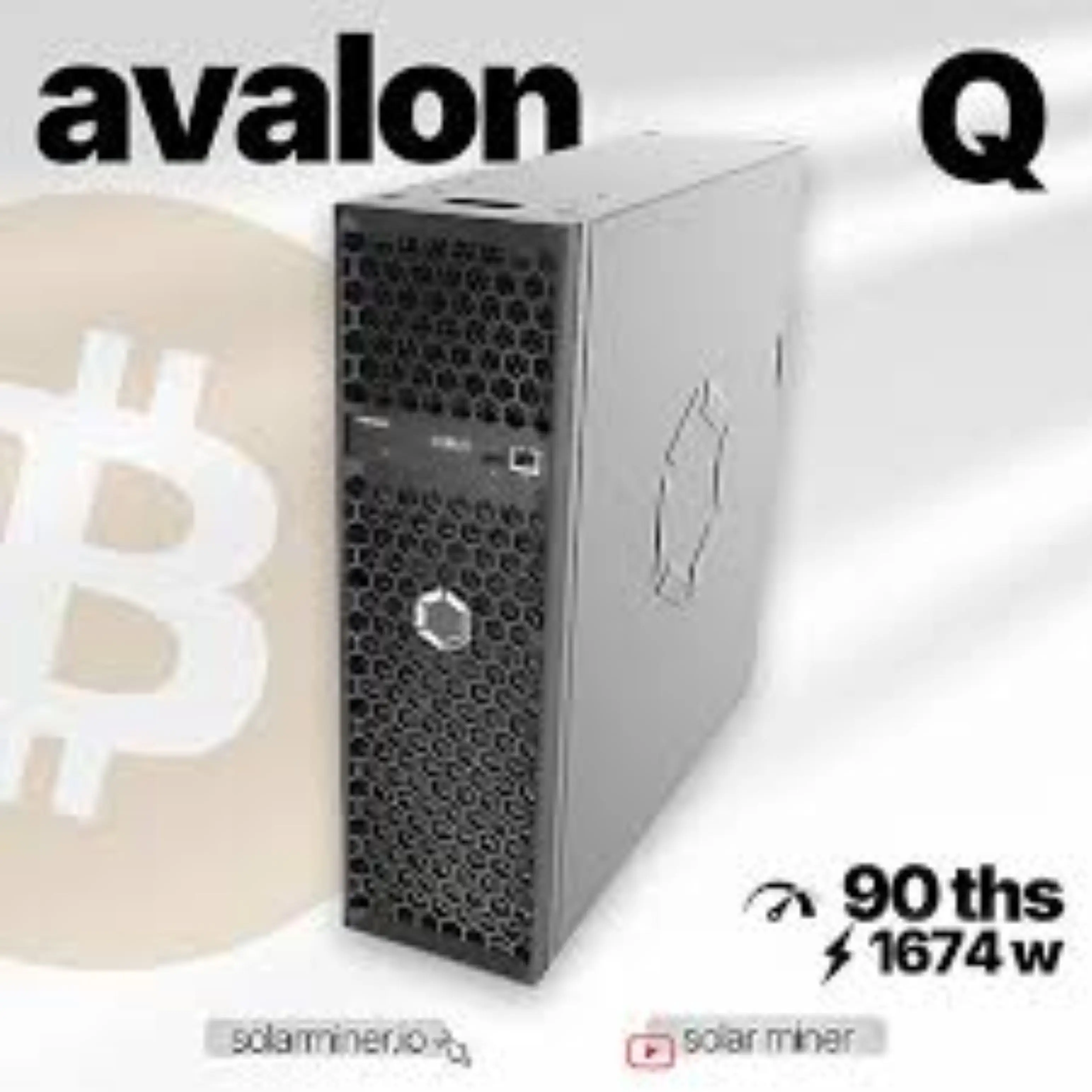 

SH | Canaan Avalon Q 90TH/s Most Popular Bitcoin Miner High Efficiency Crypto Crypto Miner Btc SHA-256 BTC Asic
