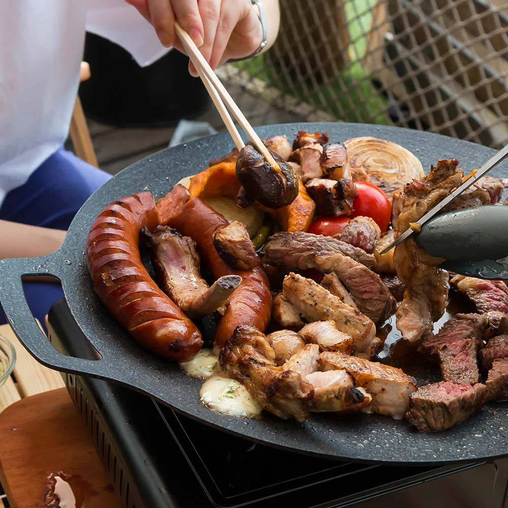 (LETO) 레토 캠핑 그리들 그릴 팬 인덕션 겸용 LCP-GI01 - 3