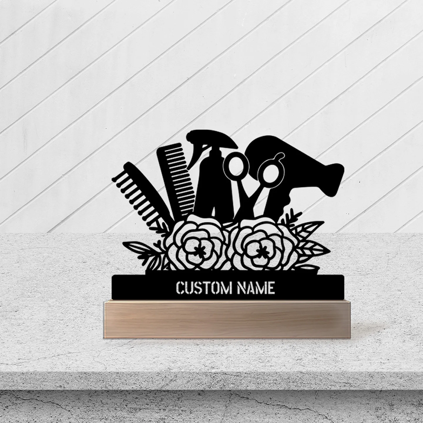 ป้ายชื่อไม้และโลหะสำหรับร้านทำ - Wedding Job บทวิจารณ์และราคา