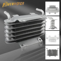 Motorcycle Accessories 125cc Oil Cooler Radiators Universal Aluminum 8mm French Match Enduro Performance Parts Moto Radiator