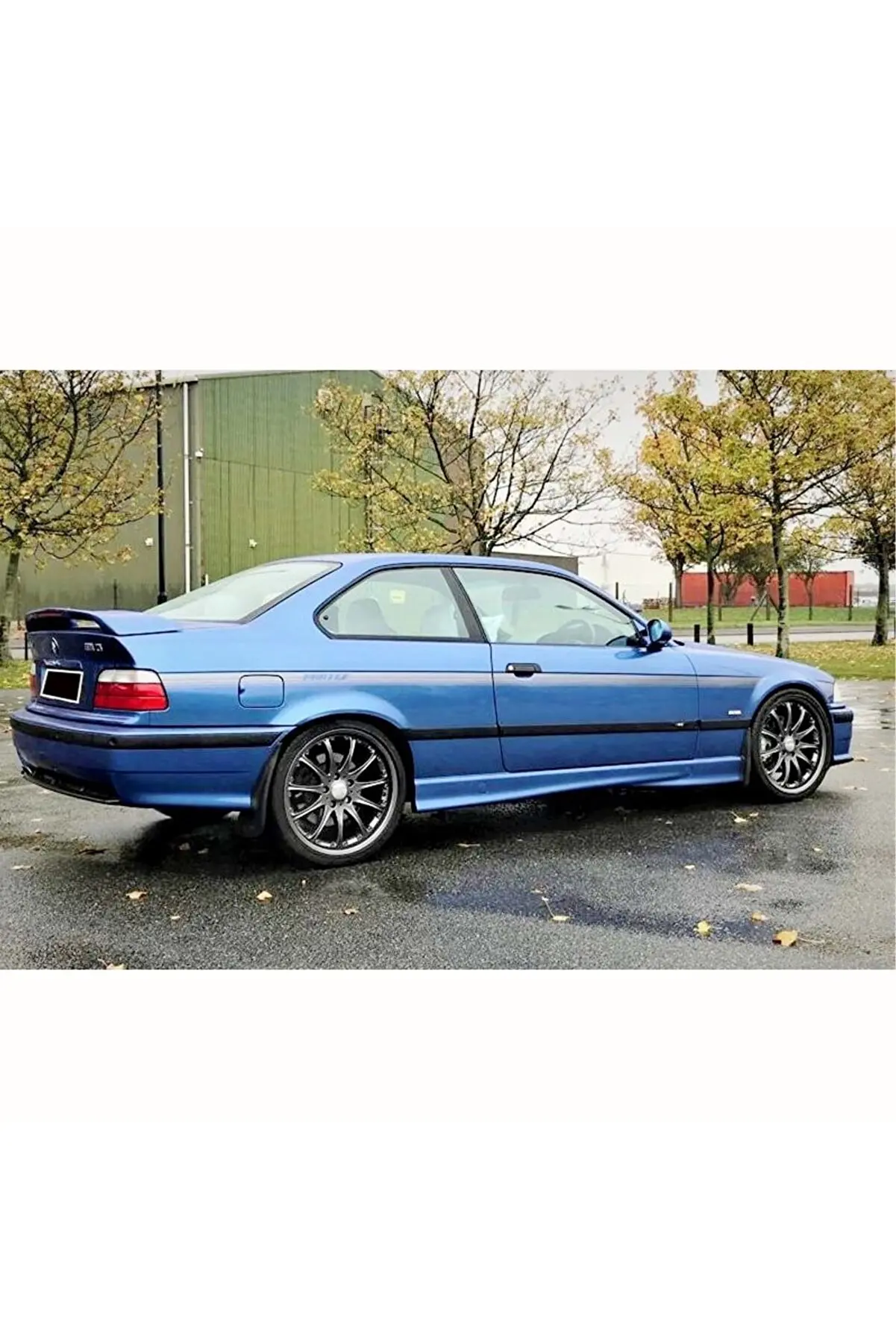 For Bmw E36 3 Series M Compatible Technic Side Skirt Set Plastic 1990-2000 Models- Radio Tires Battery Car Accessory Diffuser