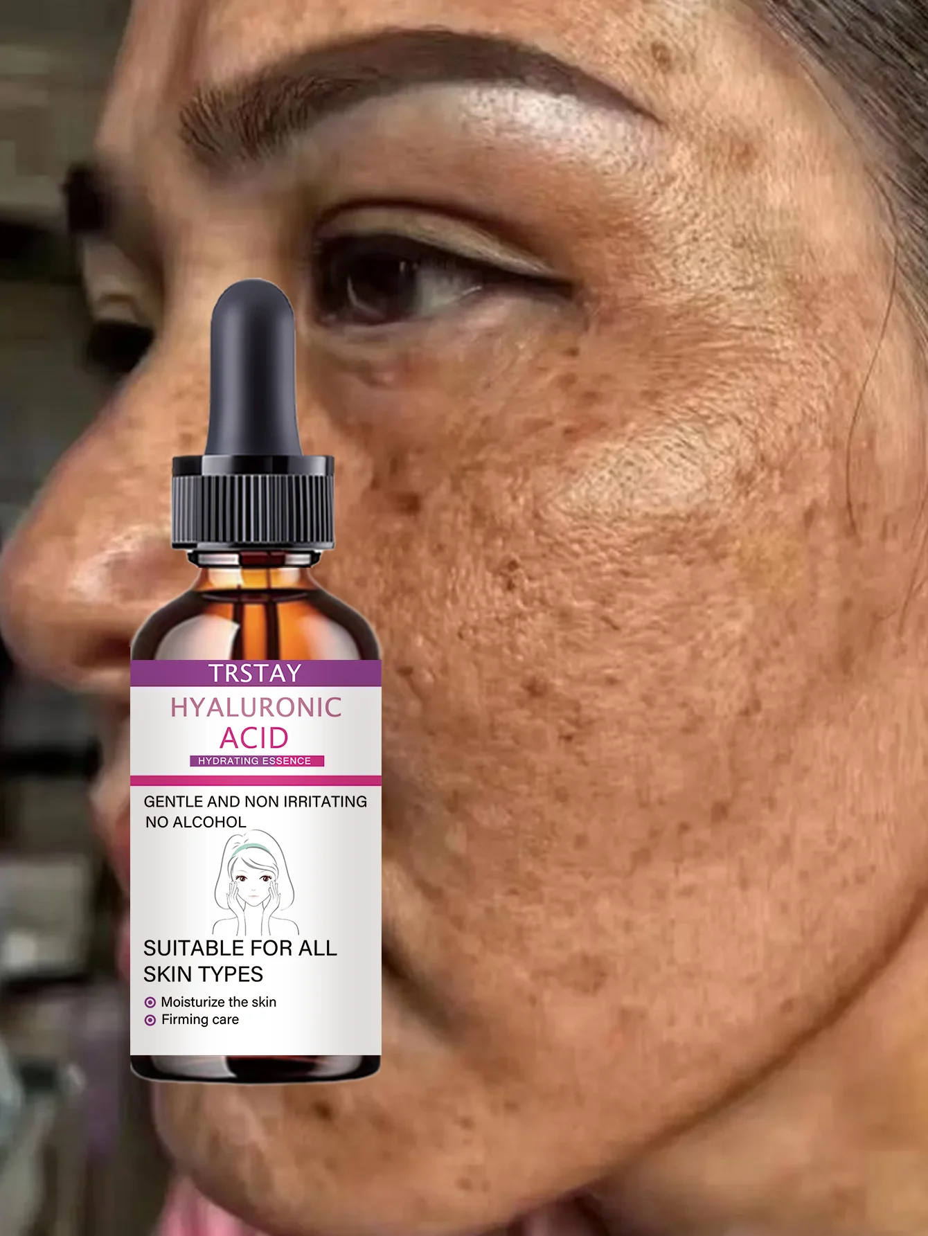 Moisturizing Anti Wrinkle Spot Lightening Essence Deeply Hydrates Nourishes Repairs Revitalizes Skin For Flawless Firm Smooth Co - Image 2