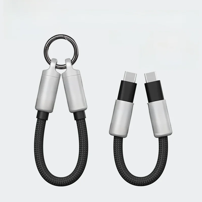 Kabel Hagibis USB4, przenośny brelok, krótki kabel C do C, sznurek, kabel Type-C, 240W 80Gbps dla Thunderbolt 4/5, iPhone 17 Pro, dysk SSD — zdjęcie produktu 7
