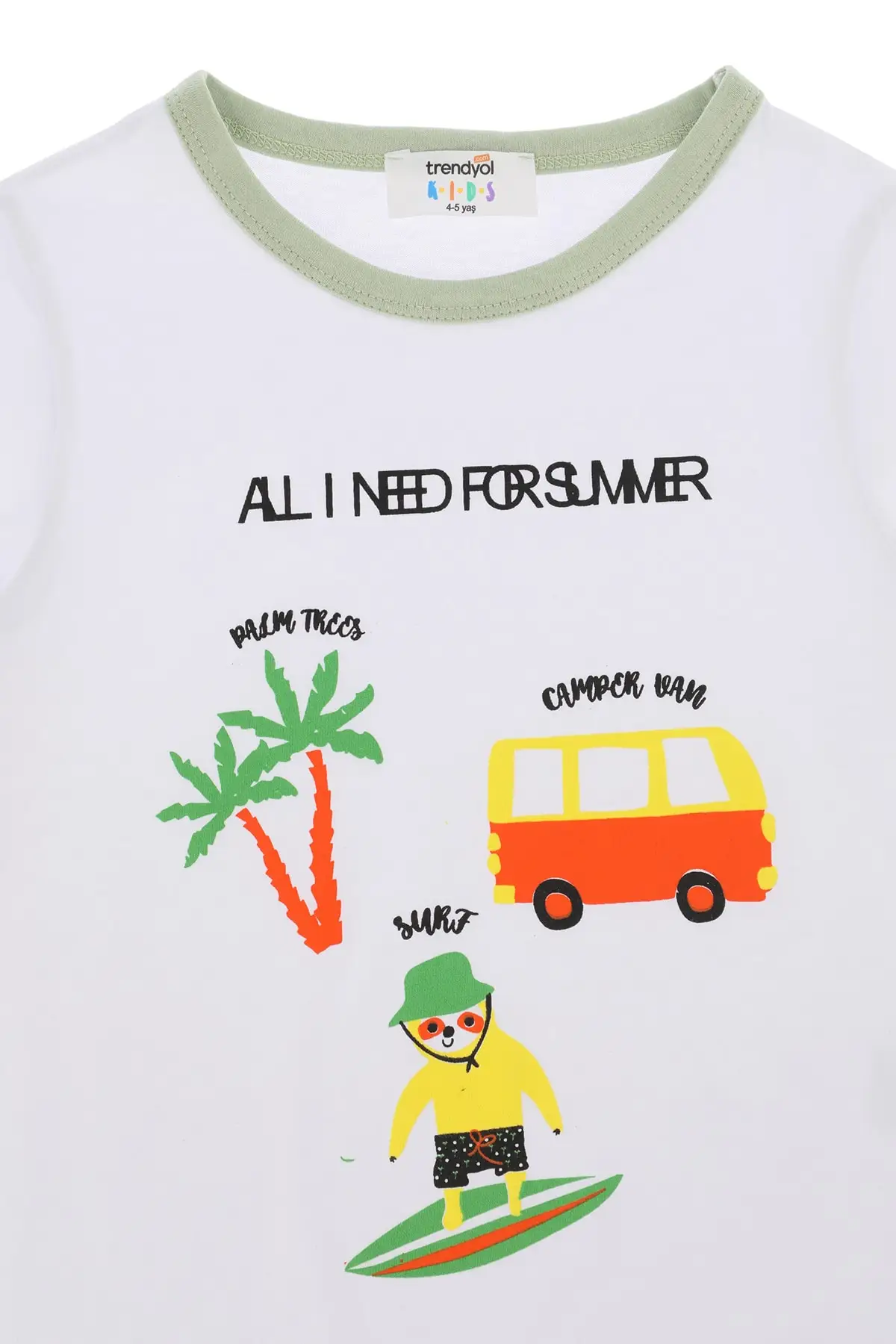 Kaus Rajutan Anak Pria Motif Putih