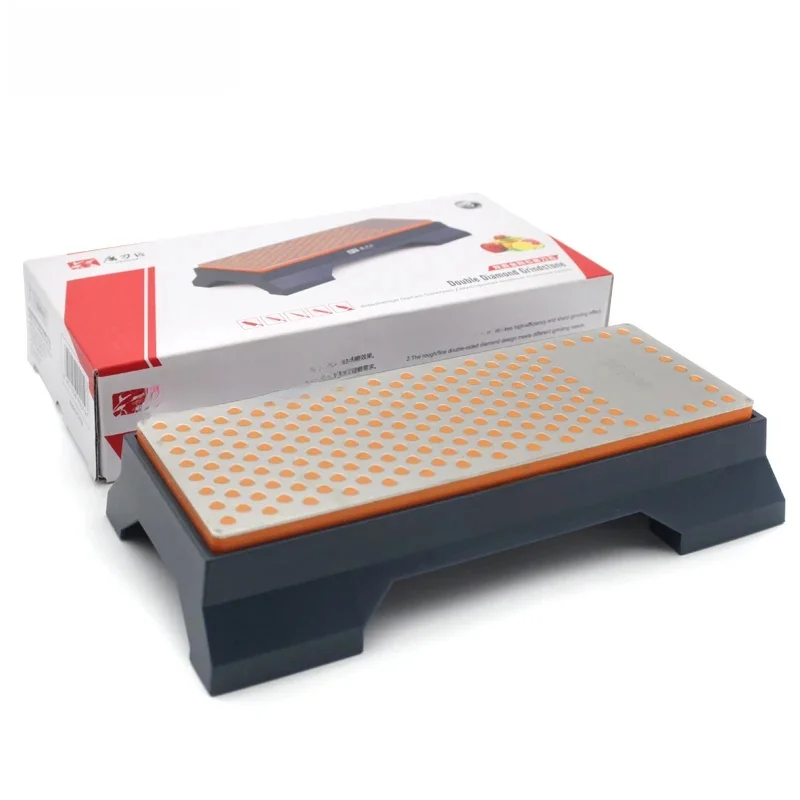 TAIDEA Big Size Diamond Grindstone 600/1000Grit dwustronny kamień do ostrzenia profesjonalny nóż do ostrzenia Wetstone — zdjęcie 2