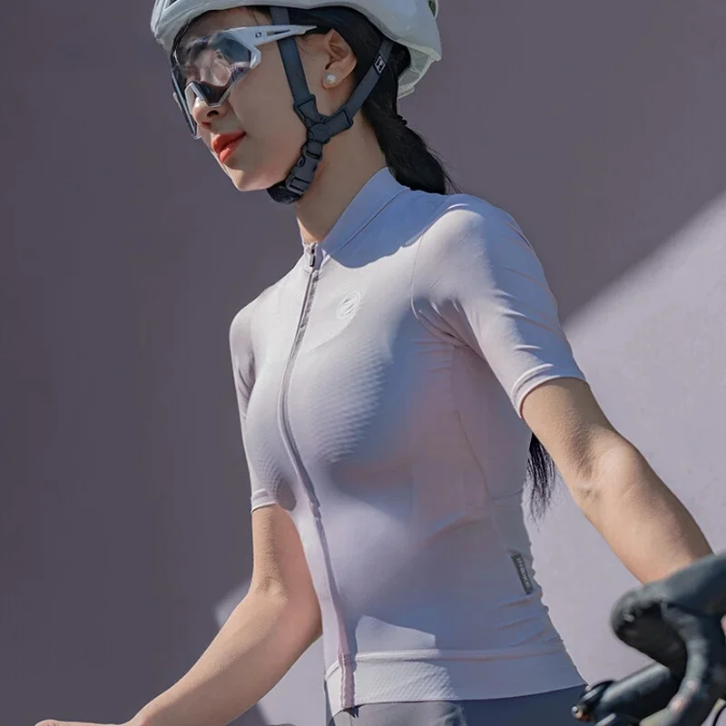 AliExpress INBIKE New Summer Cycling  Jersey Women Lightweight Bicycle Clothing MTB Jersey with Pockets Quick Dry Bike Riding Shirt Clothes