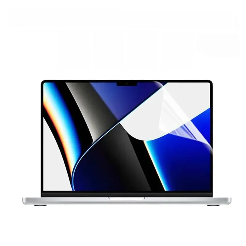Ochraniacz ekranu do MacBooka HD Miękka folia do Air 13 cali M1 M2 Pro 11 13 14 15 16 cali Przezroczysta miękka folia do laptopa — zdjęcie 2