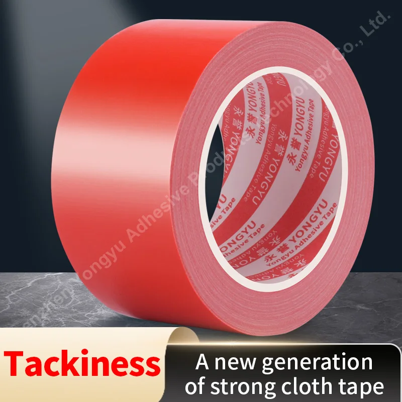 Cloth Duct Tape Heavy Duty Super Sticky Waterproof Carpet Binding Writable No ReSidue Easy to Tear Cloth-based Adhesive Tape