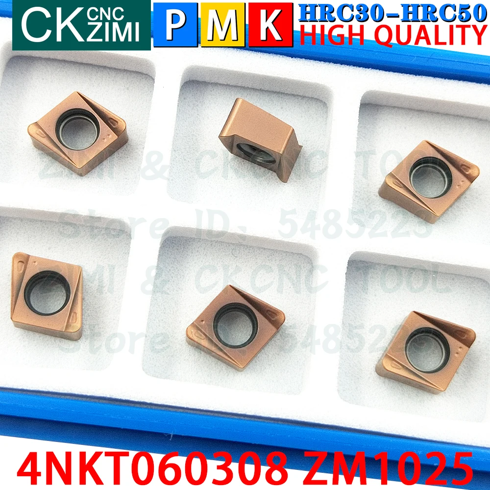4NKT060308 ZM1025 4NKT 060308 ZM1025 إدراج كربيد طحن سريع تغذية إدراج أدوات CNC مخرطة معدنية ميكانيكية أدوات طحن قابلة للفهرسة