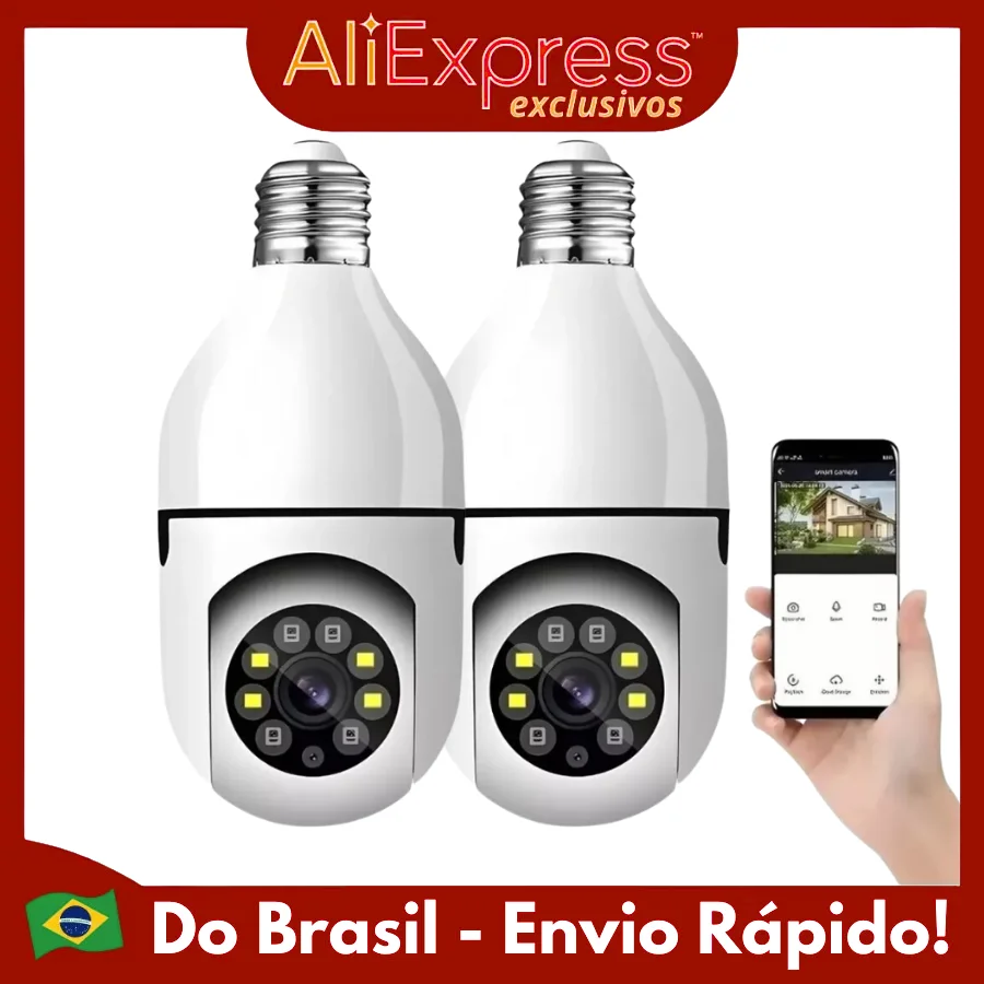 Guia Completo para Escolher a Melhor Câmera de Segurança Lâmpada WiFi para Sua Casa ou Empresa
